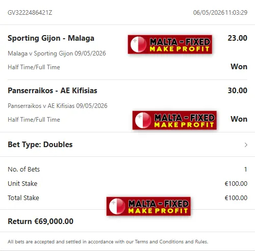 Double HTFT Fixed Matches Double HTFT Fixed Matches