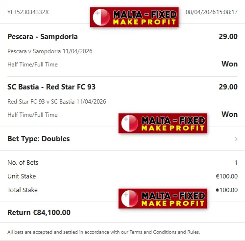 Double HTFT Fixed Matches Double HTFT Fixed Matches