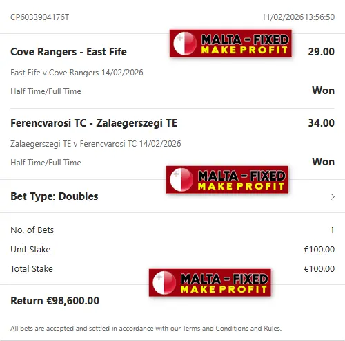 Double HTFT Fixed Matches Double HTFT Fixed Matches