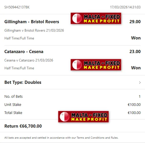 Double HTFT Fixed Matches Double HTFT Fixed Matches