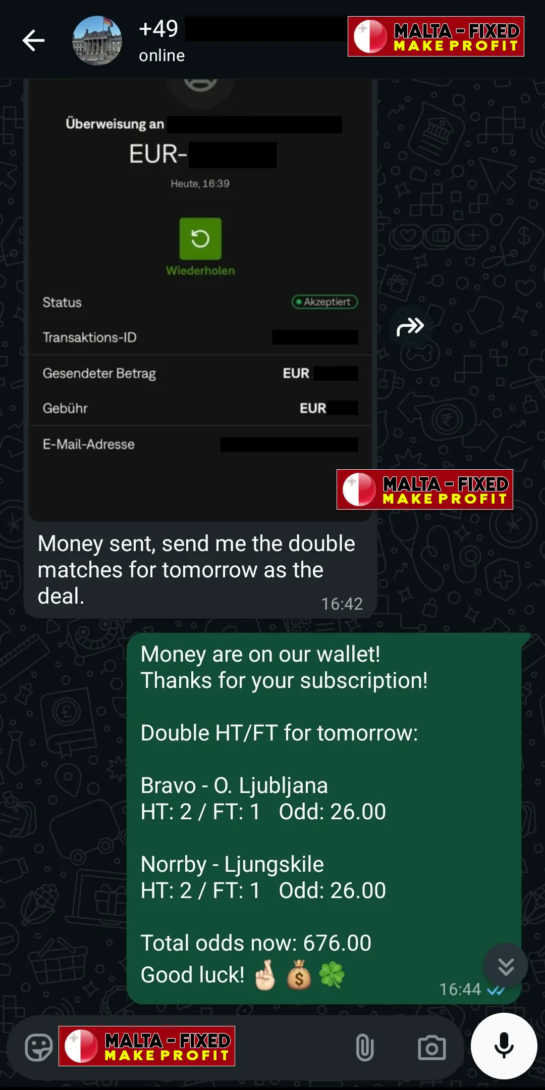 Double HTFT Fixed Matches
Double HTFT Fixed Matches